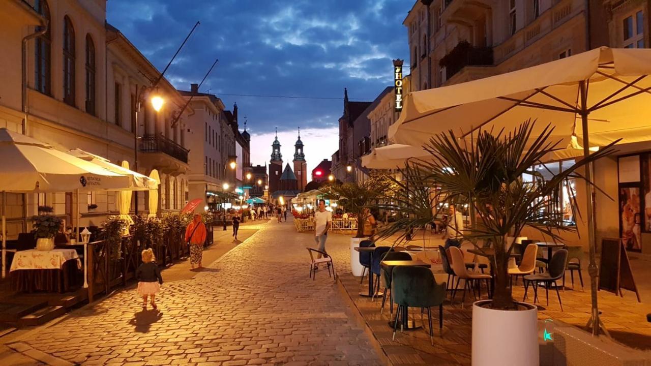 Apartament Parkowy Antresola Gniezno Esterno foto